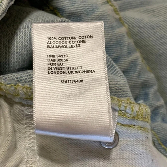 BDG Urban Outfitters Women's Mom High Rise Distressed Denim Jeans Size 26 - Picture 12 of 15